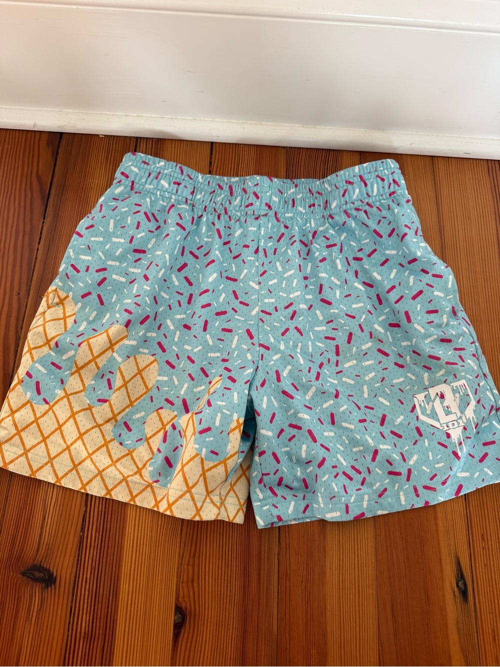 Baseball Lifestyle 101 ice cream youth shorts